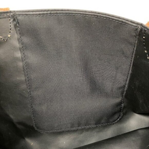 Vintage LONGCHAMP Black Le Pliage "Cabas" Modele Dispose Tote Bag - Picture 11 of 16